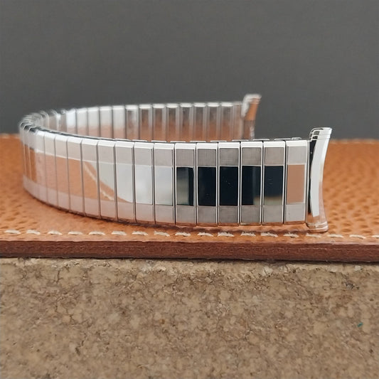 1969 White Gold Fill 19mm 18mm 16mm Speidel Sun Valley Unused Vintage Watch Band
