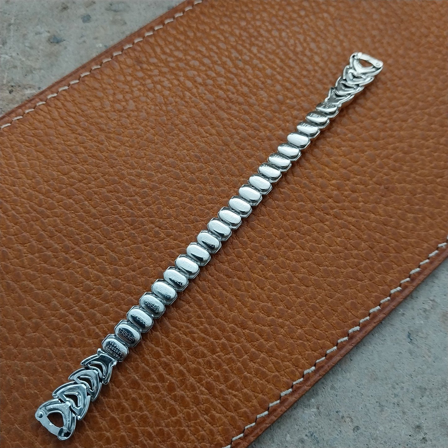 Ladies White Gold-Fill 1957 Speidel Golden Harvest Cocktail Watch Band