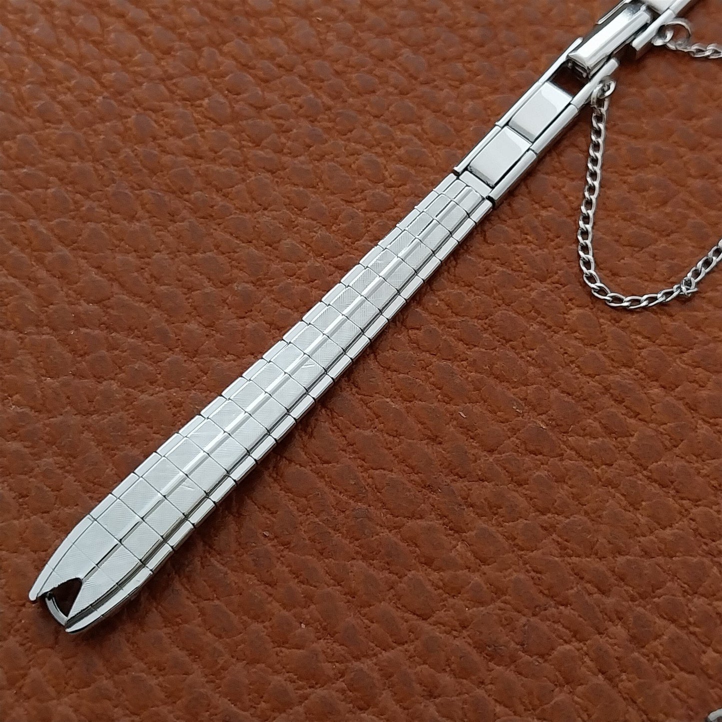 Ladies White Gold-Filled JB Champion 1960s Unused Vintage Cocktail Watch Band