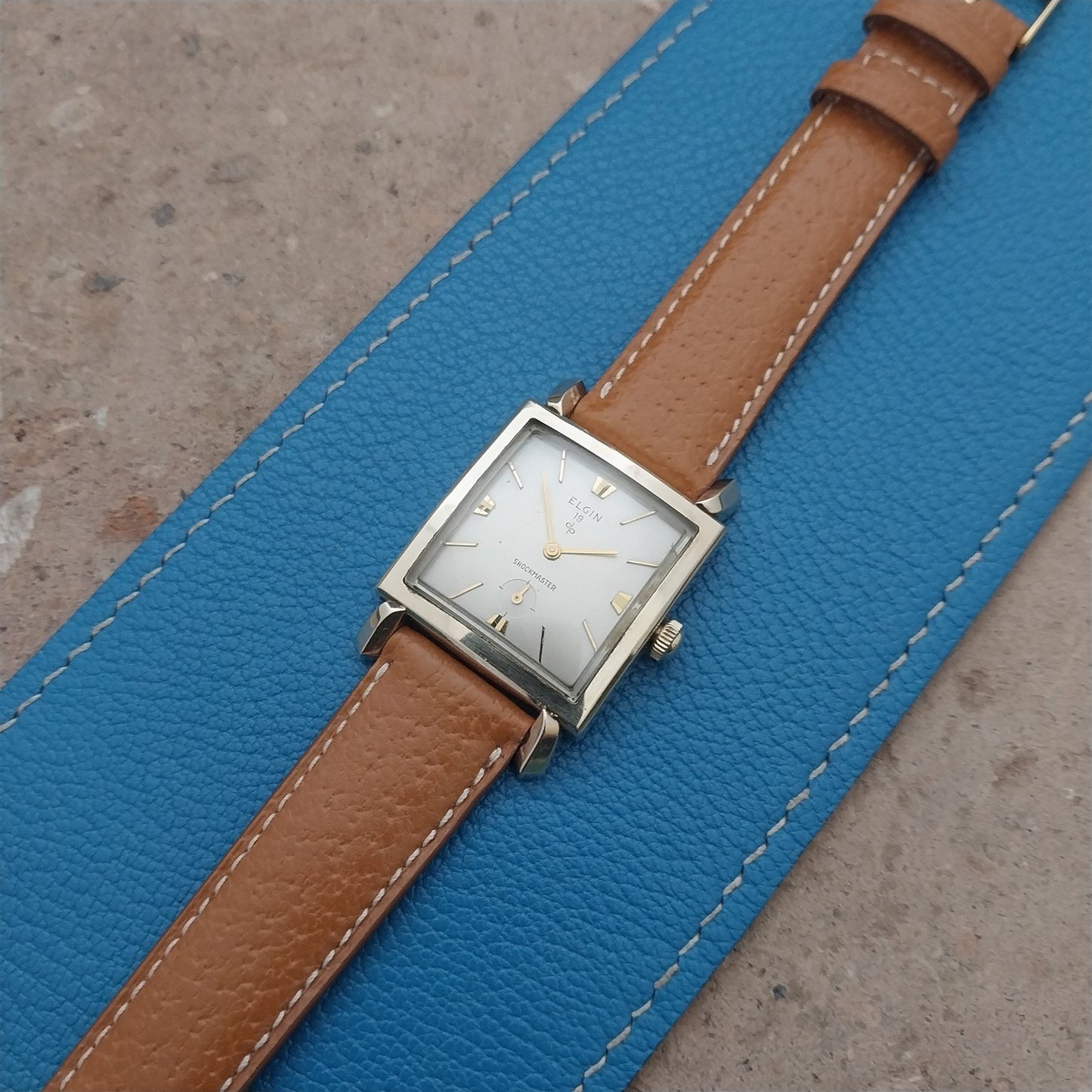 18mm Fleurus France Pigskin Slim Tapered 18/16 Watch Strap