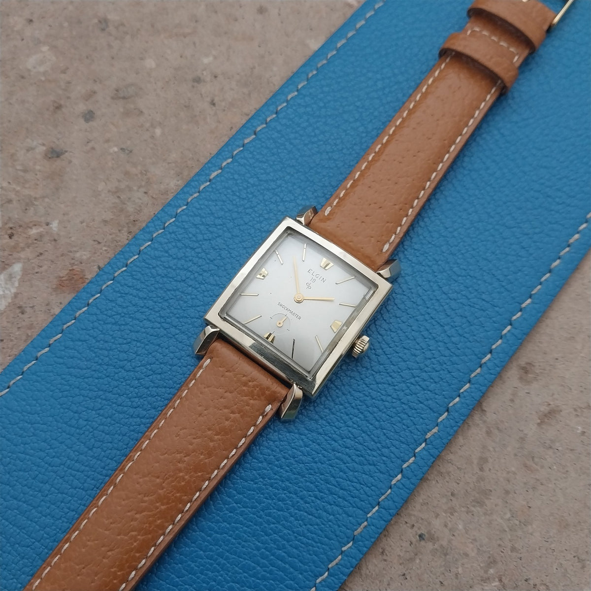 18mm Fleurus France Pigskin Slim Tapered 18/16 Watch Strap