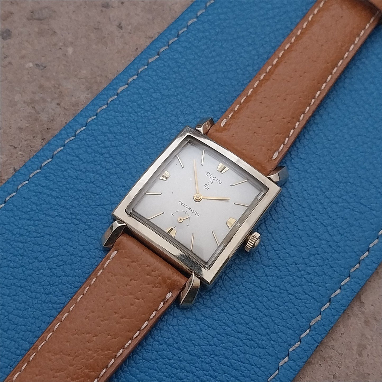18mm Fleurus France Pigskin Slim Tapered 18/16 Watch Strap
