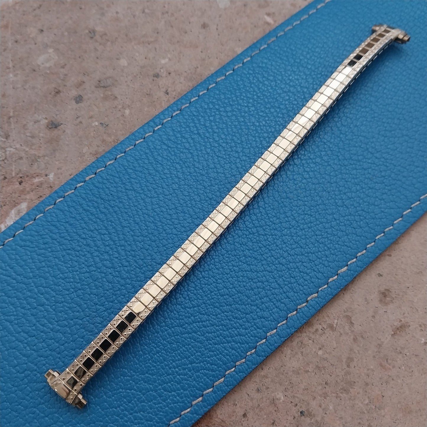 Vintage 10mm 11mm 12mm Ladies Speidel Gold Tone Unused Watch Band