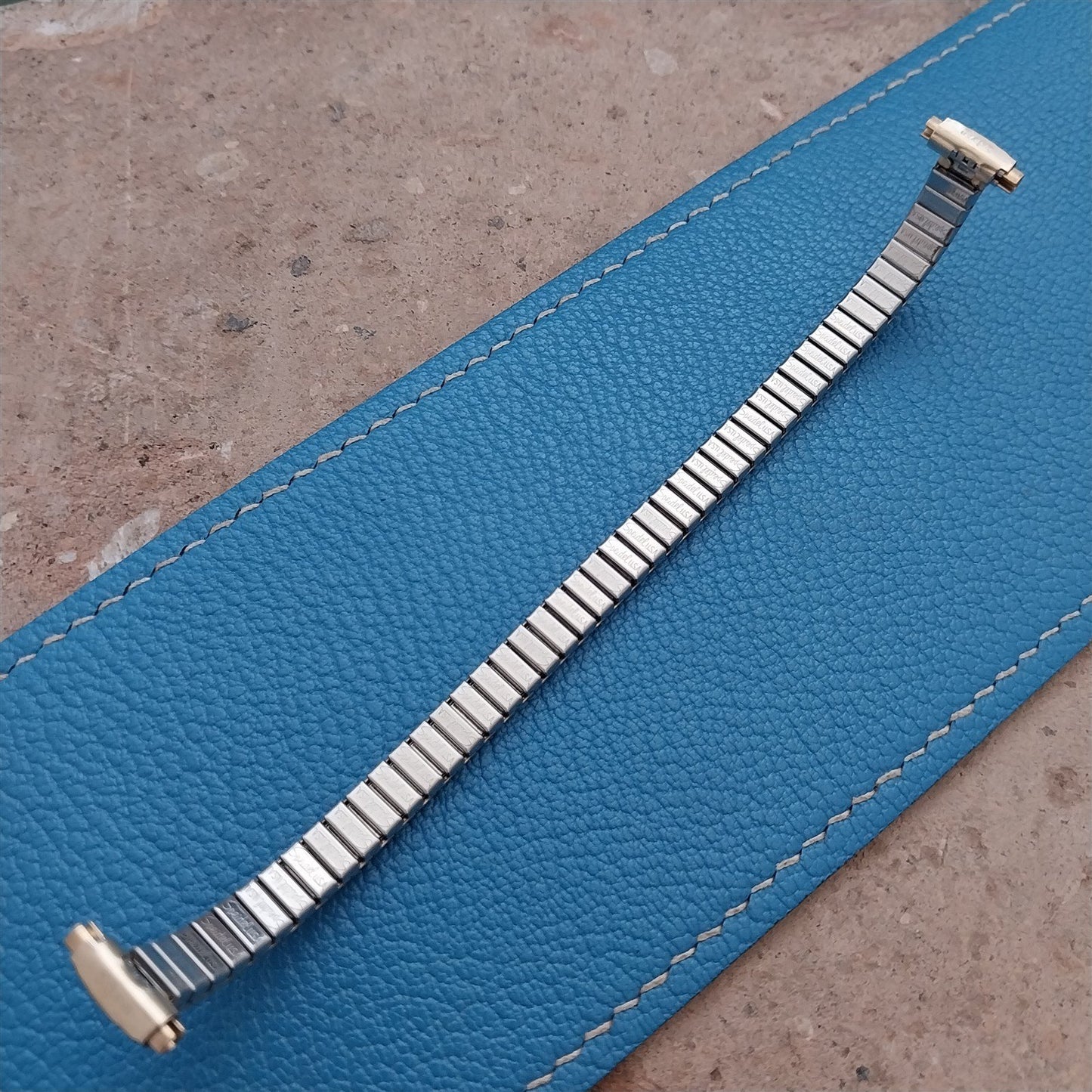 Vintage 10mm 11mm 12mm Ladies Speidel Gold Tone Unused Watch Band