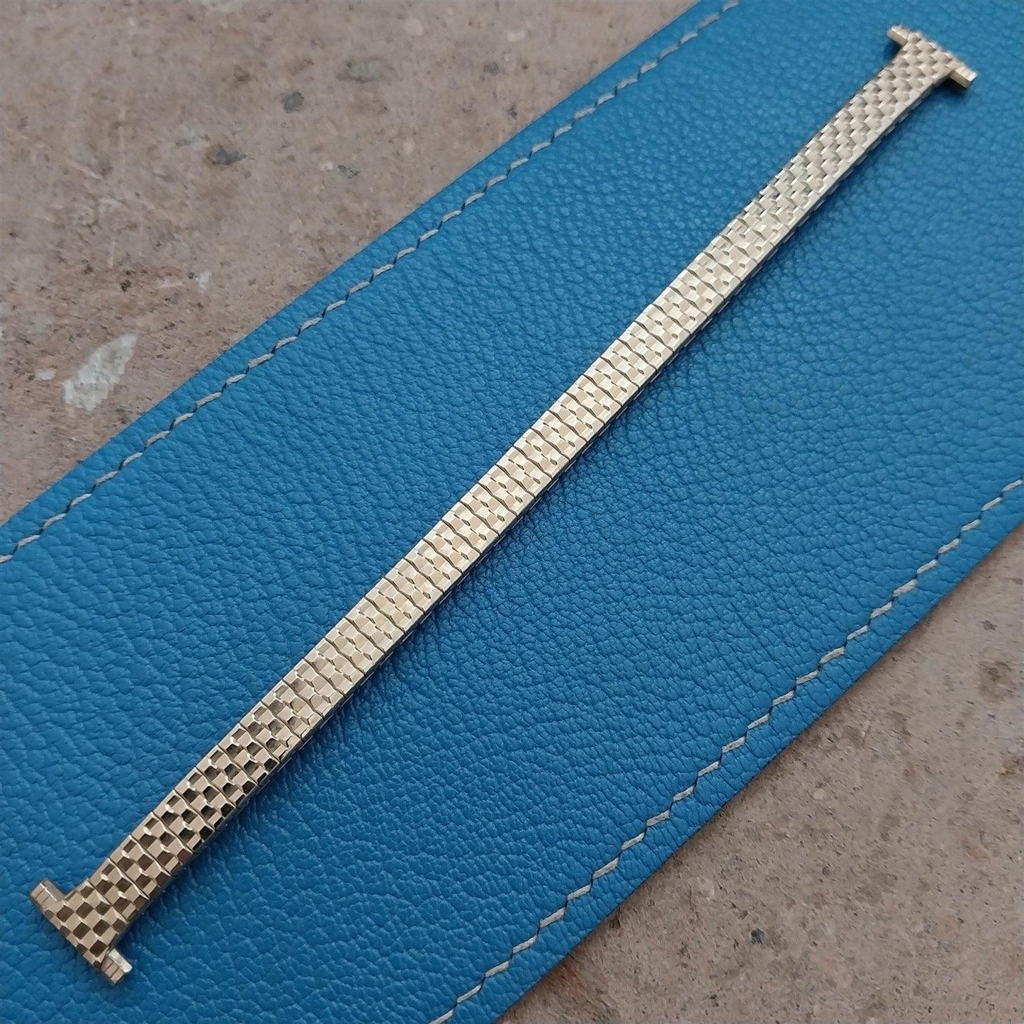 Vintage 10mm 11mm 12mm Ladies Speidel Gold Tone Unused Watch Band