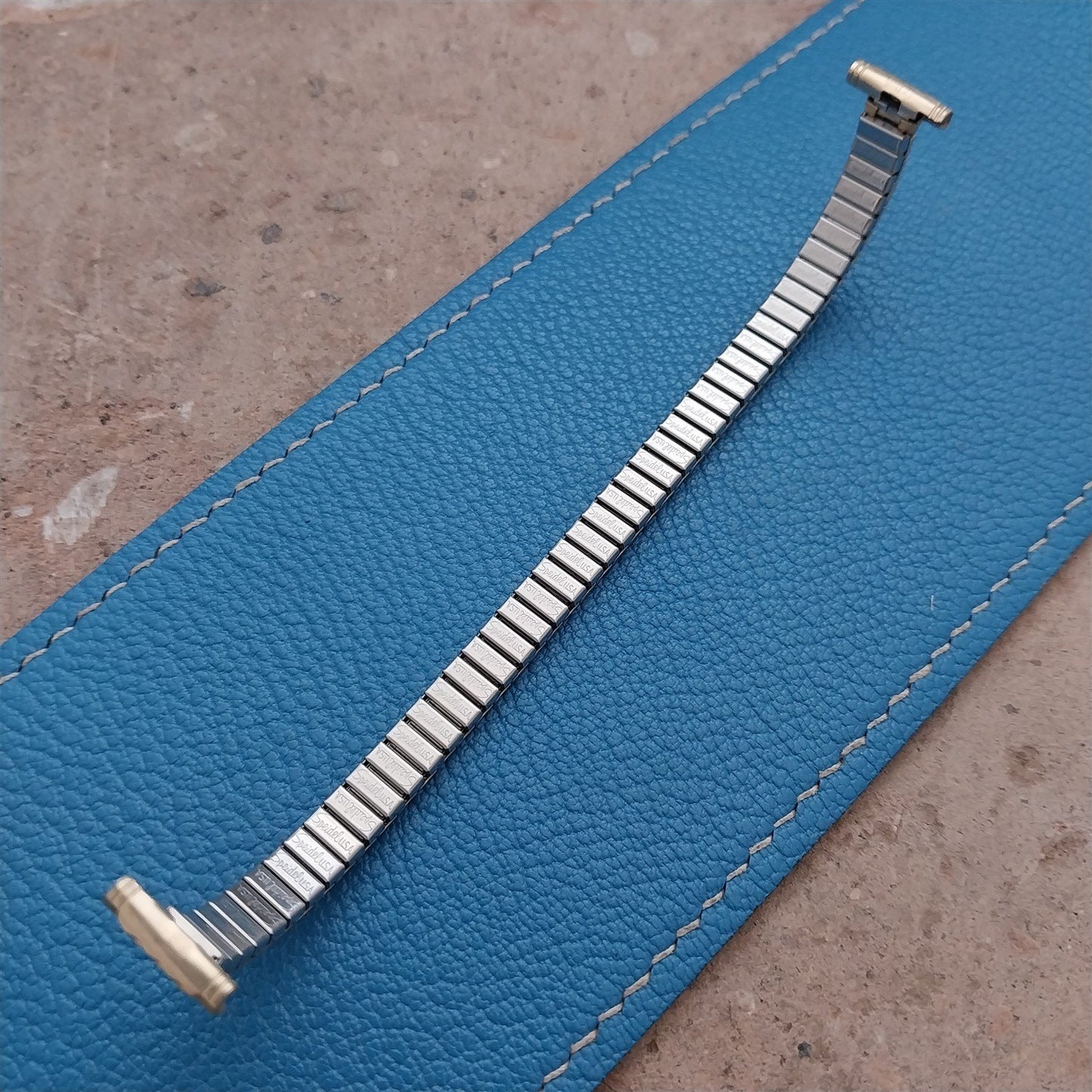 Vintage 10mm 11mm 12mm Ladies Speidel Gold Tone Unused Watch Band