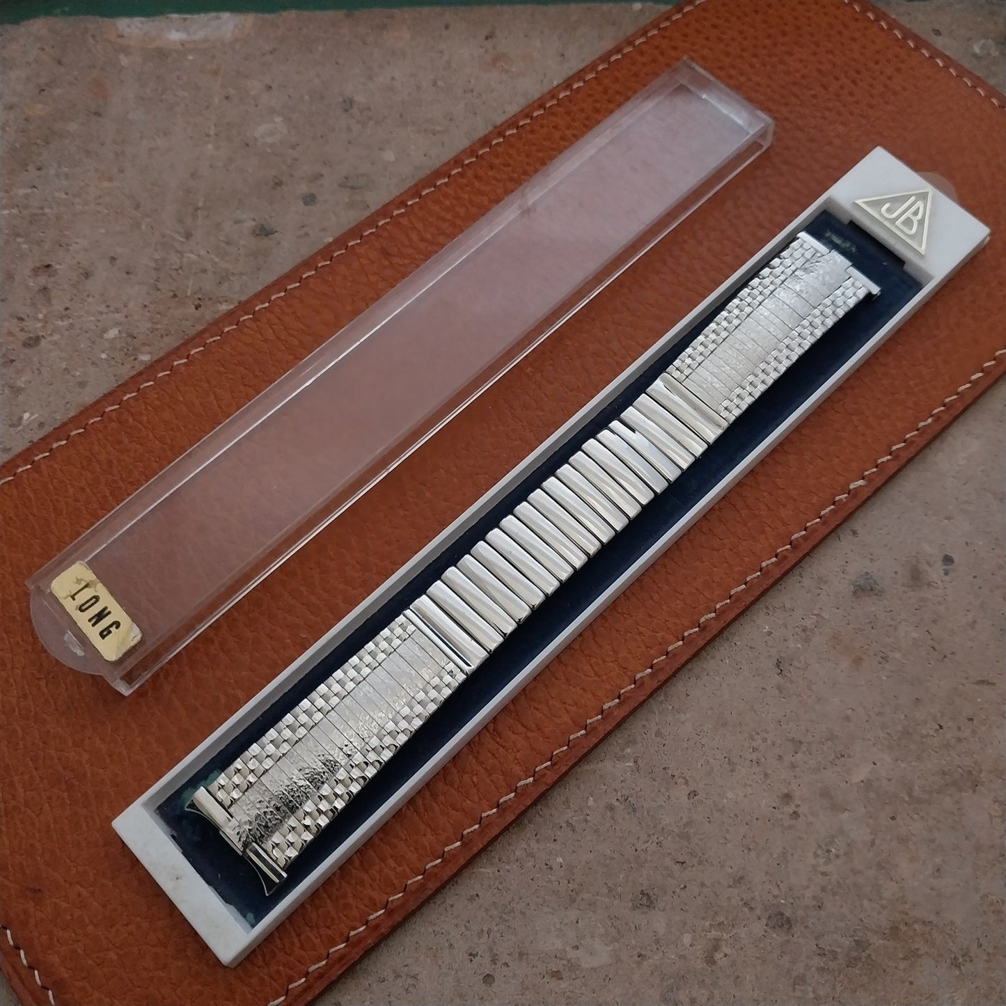 Vintage Stainless Steel JB Champion 17mm 18mm 19mm 1960s Unused Watch Band
