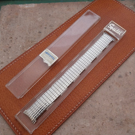 Stainless Steel 19mm 18mm 17mm Speidel Tribune Twistoflex Vintage Watch Band