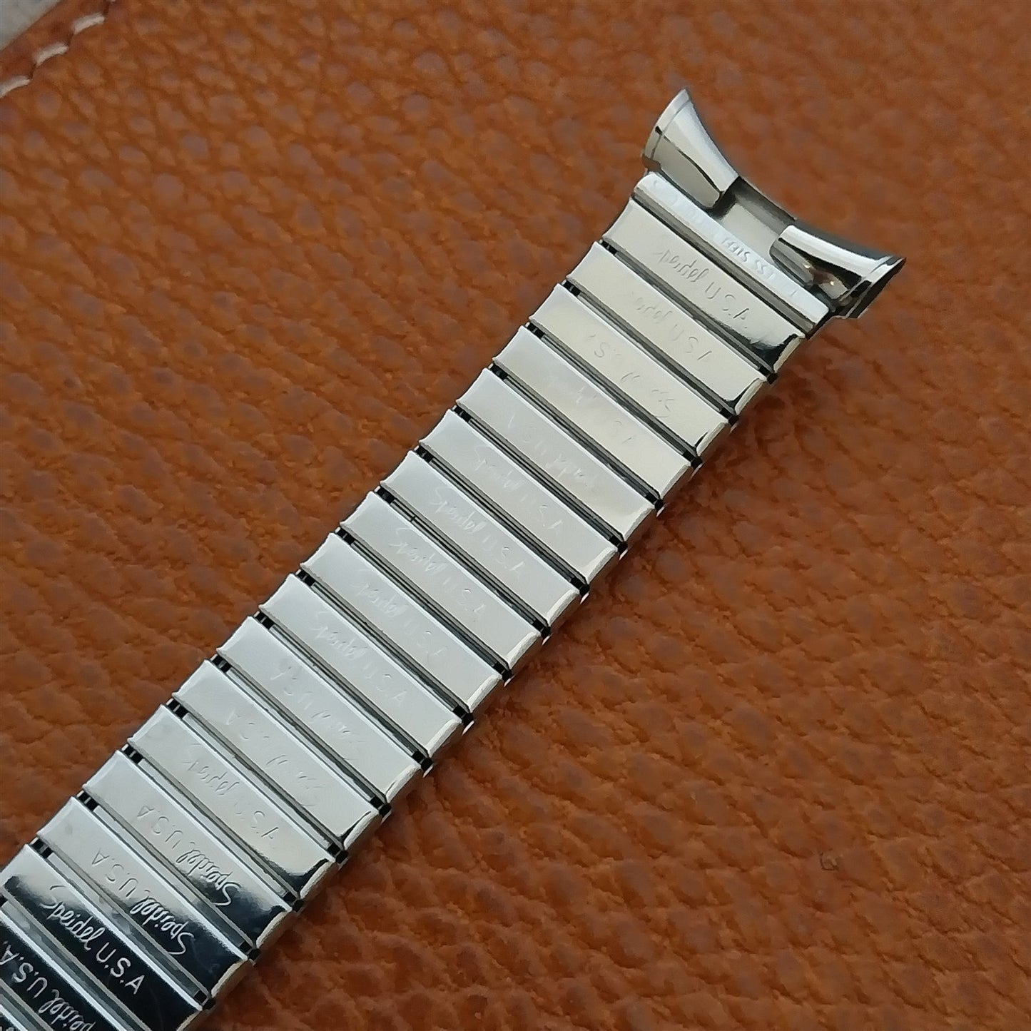 Stainless Steel 19mm 18mm 17mm Speidel Tribune Twistoflex Vintage Watch Band