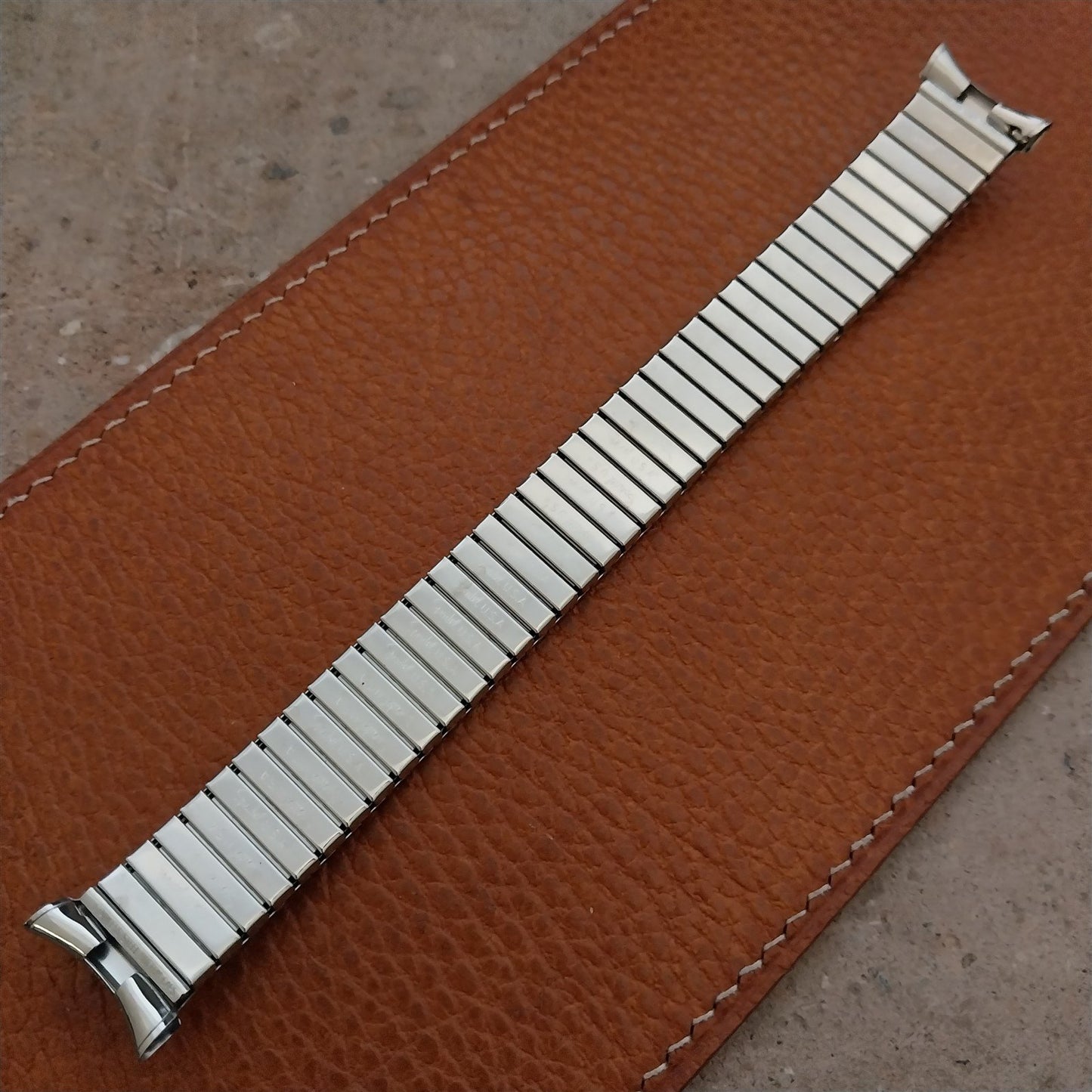 Stainless Steel 19mm 18mm 17mm Speidel Tribune Twistoflex Vintage Watch Band