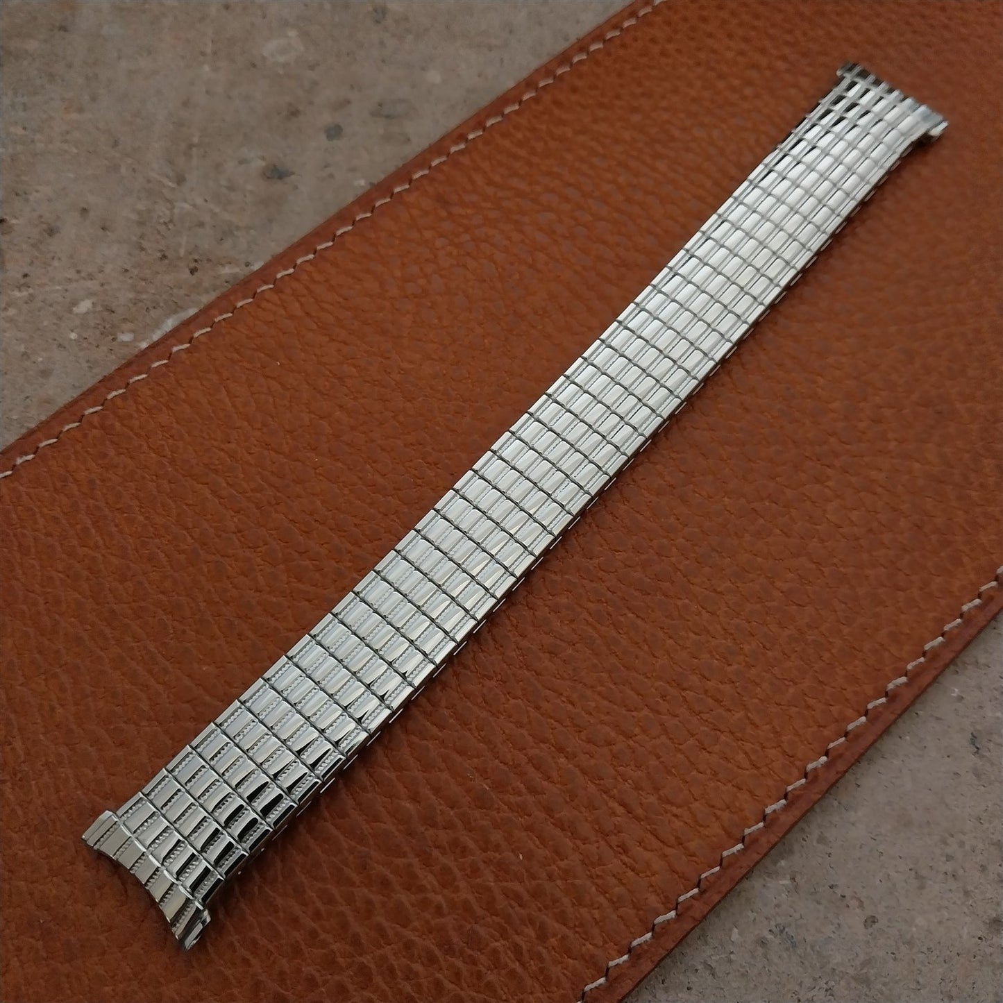 Stainless Steel 19mm 18mm 17mm Speidel Tribune Twistoflex Vintage Watch Band