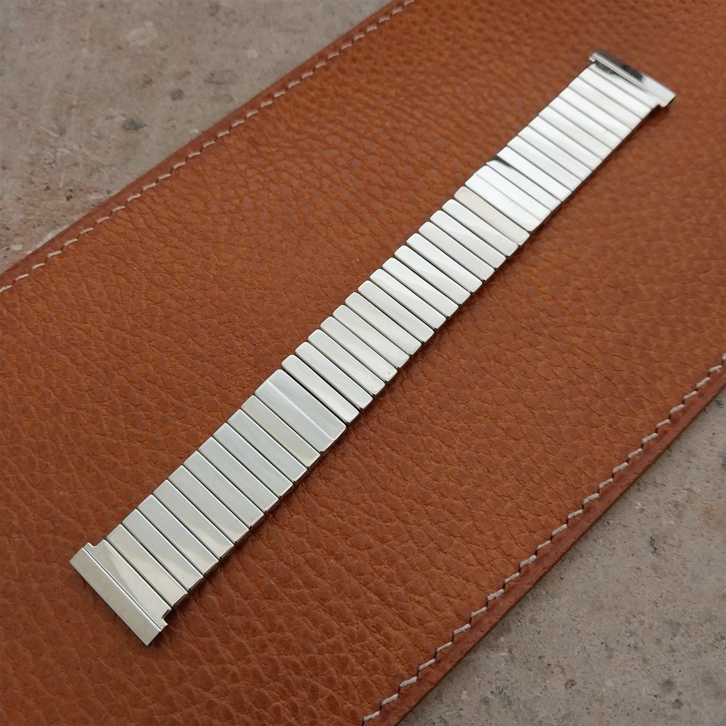 19mm 18mm 17mm Stainless JB Champion Watchmate Unused 1950s Vintage Watch Band