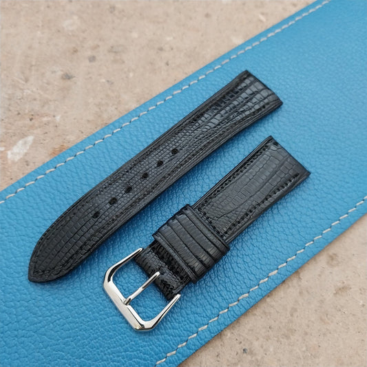 Vintage 18.5mm Town & Country Short Tapered Lizard 1970s Watch Strap