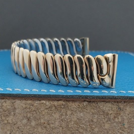 Vintage 5/8" Bristol Short Gold-Filled Classic Stretch Unused 1940s Watch Band