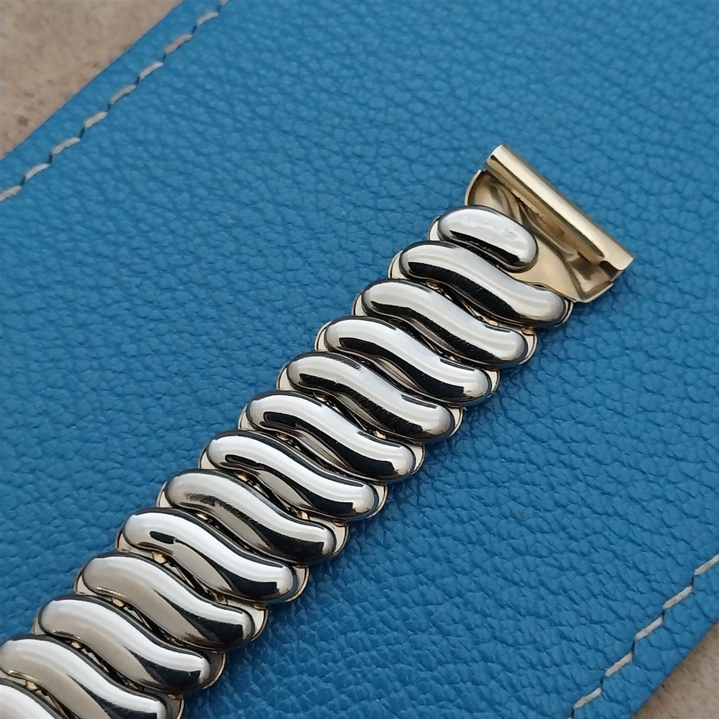 Vintage 5/8" Bristol Short Gold-Filled Classic Stretch Unused 1940s Watch Band
