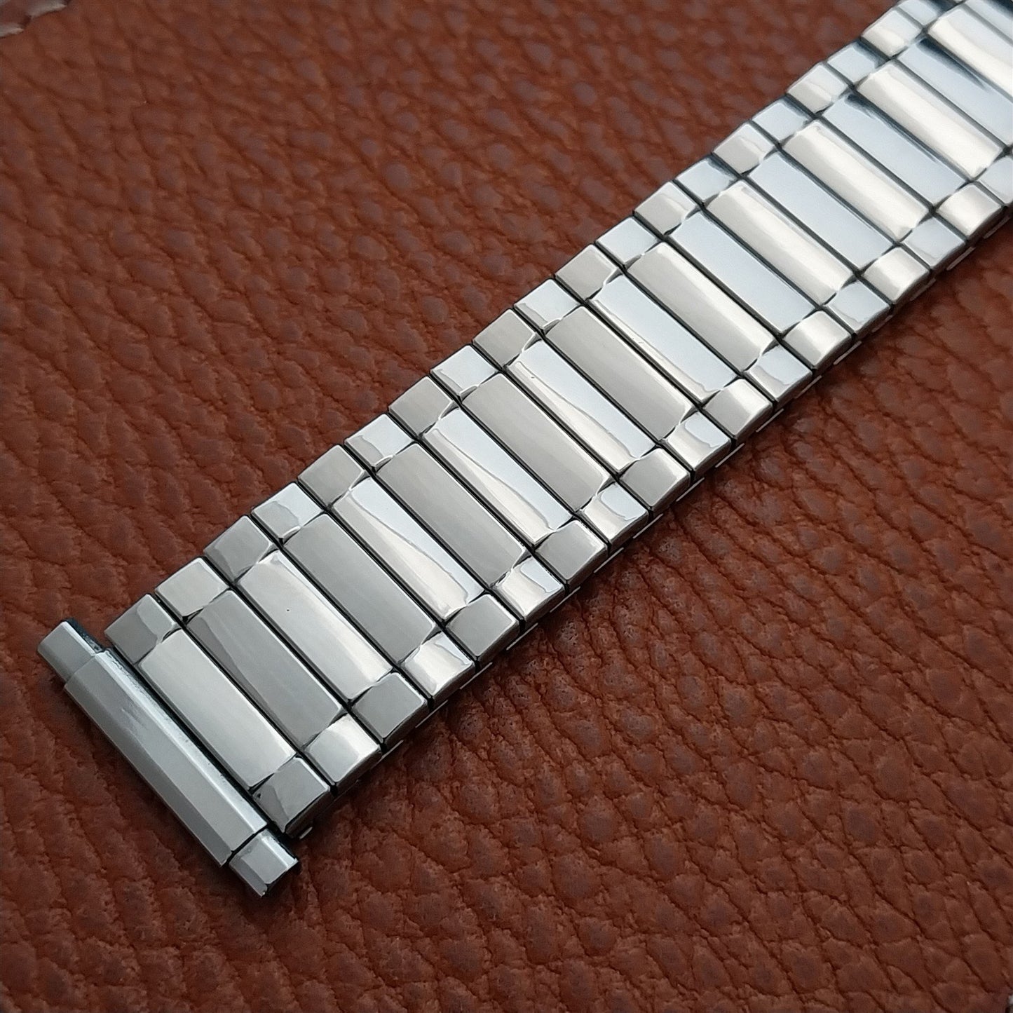Hadley Roma Stainless Steel Classic Stretch 18mm 19mm 20mm Unused Watch Band