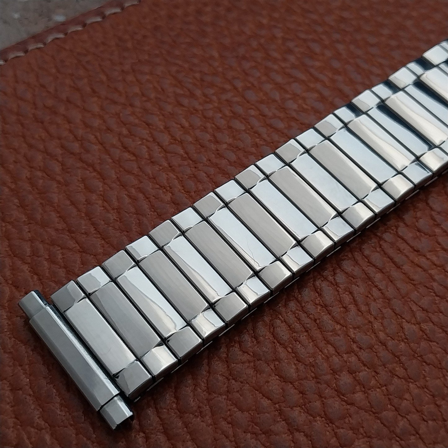Hadley Roma Stainless Steel Classic Stretch 18mm 19mm 20mm Unused Watch Band