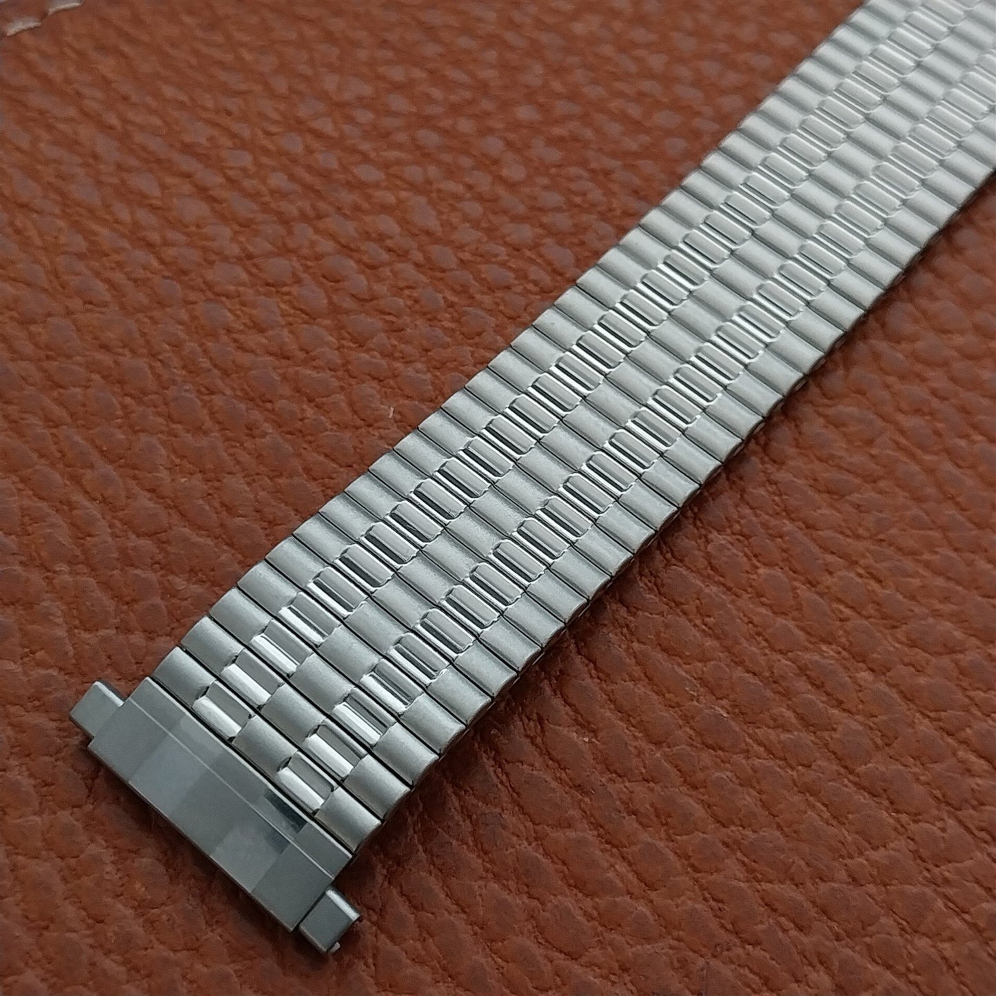 17mm 18mm 20mm Hadley Roma Stainless Steel Expansion NOS Watch Band