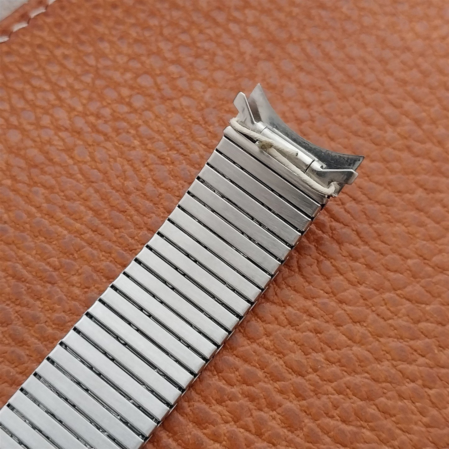 18mm Hadley Roma Stainless Steel Stretch Expansion NOS Watch Band