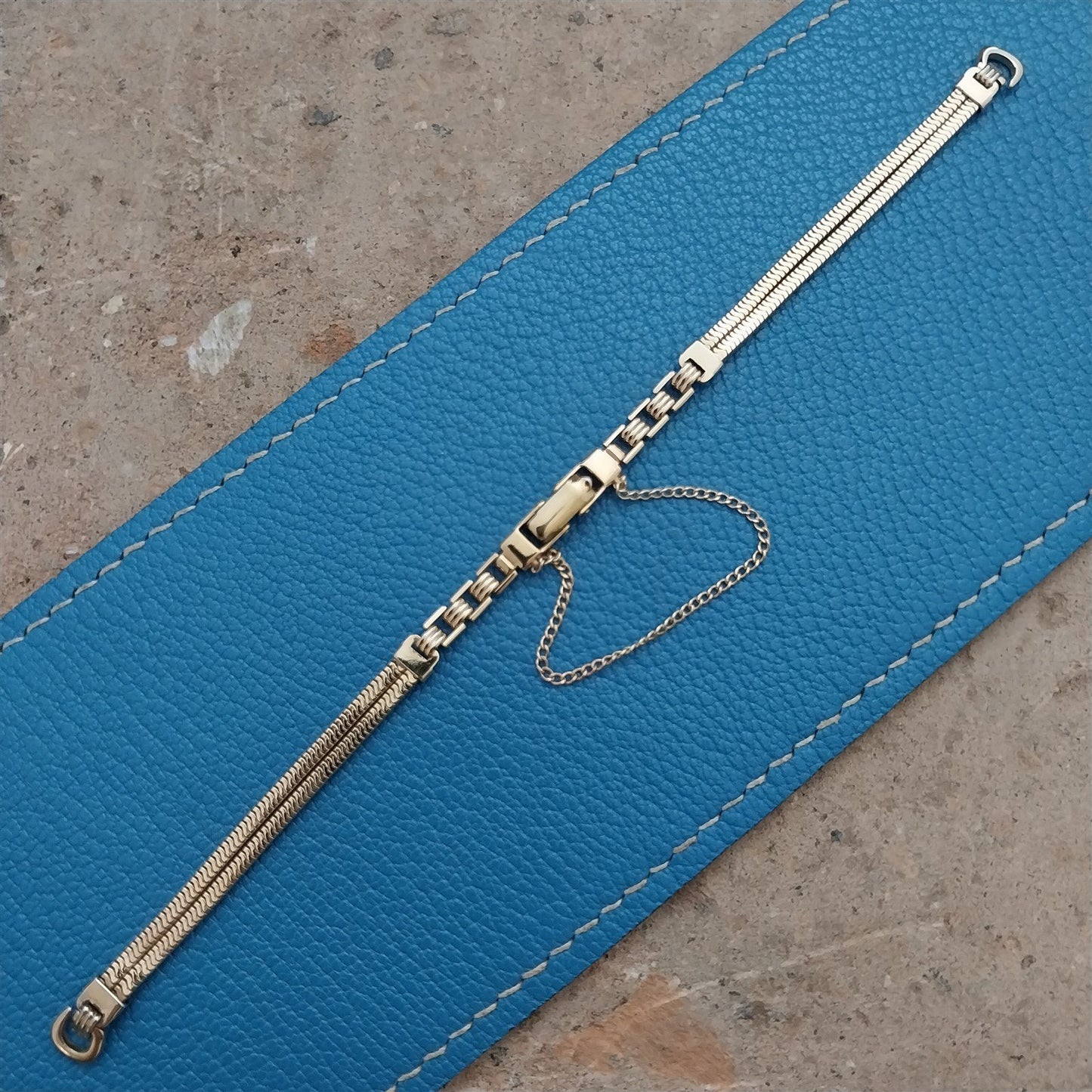 Vintage Kreisler Long Gold-Fill Unused Classic 1950s Ladies Cocktail Watch Band