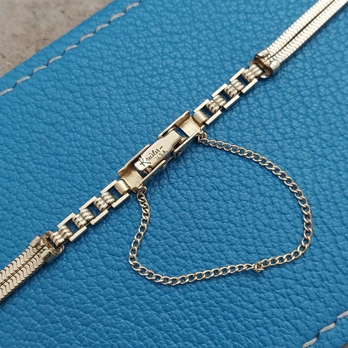 Vintage Kreisler Long Gold-Fill Unused Classic 1950s Ladies Cocktail Watch Band