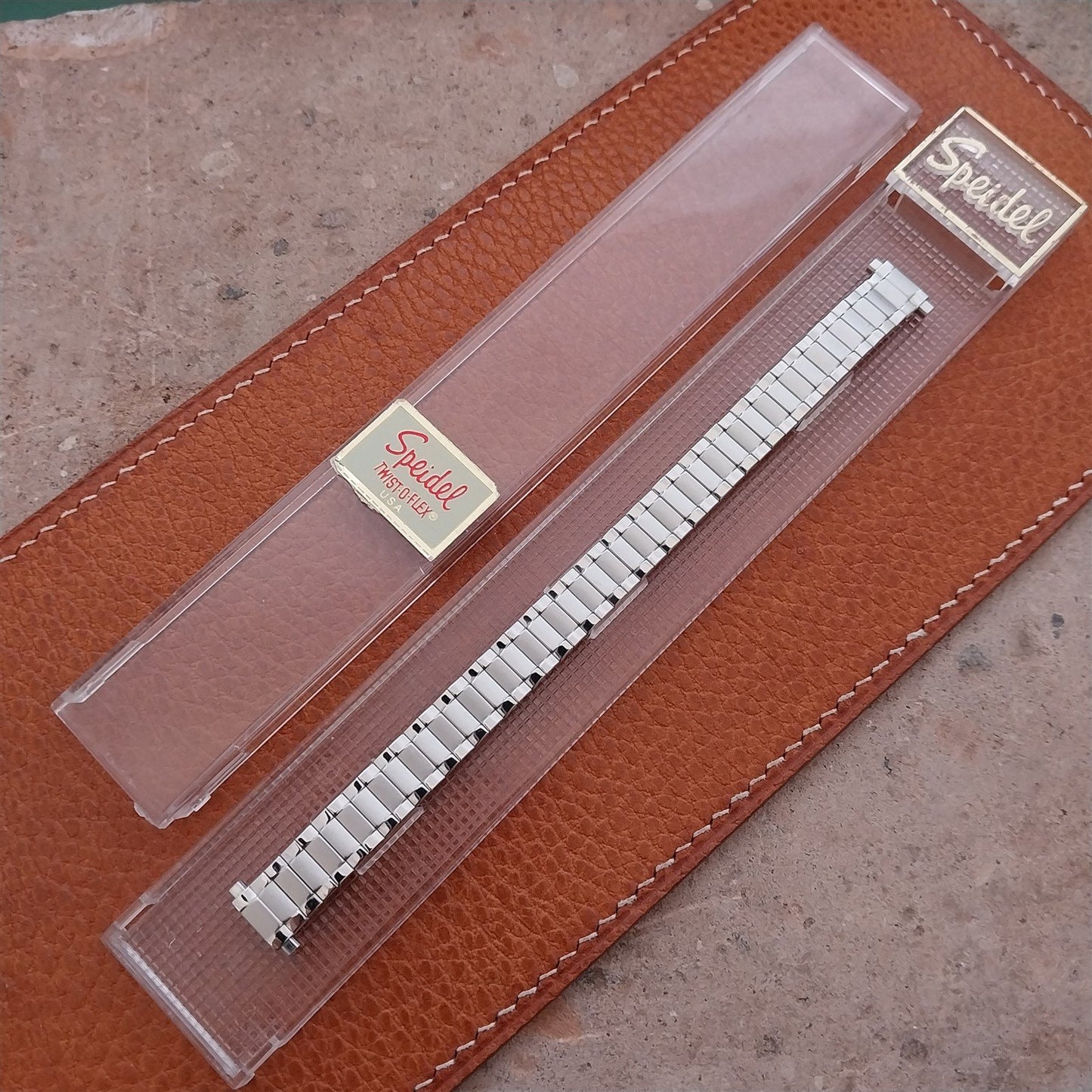 Vintage 10mm 11mm 12mm Ladies Speidel Stainless Unused Watch Band