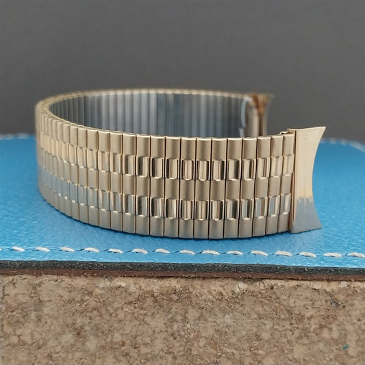 18mm Hadley Roma Gold-Tone Expansion Watch Band