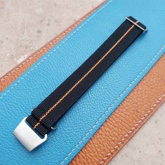 18mm Marine Nationale MN Parachute Elastic Field Watch Strap