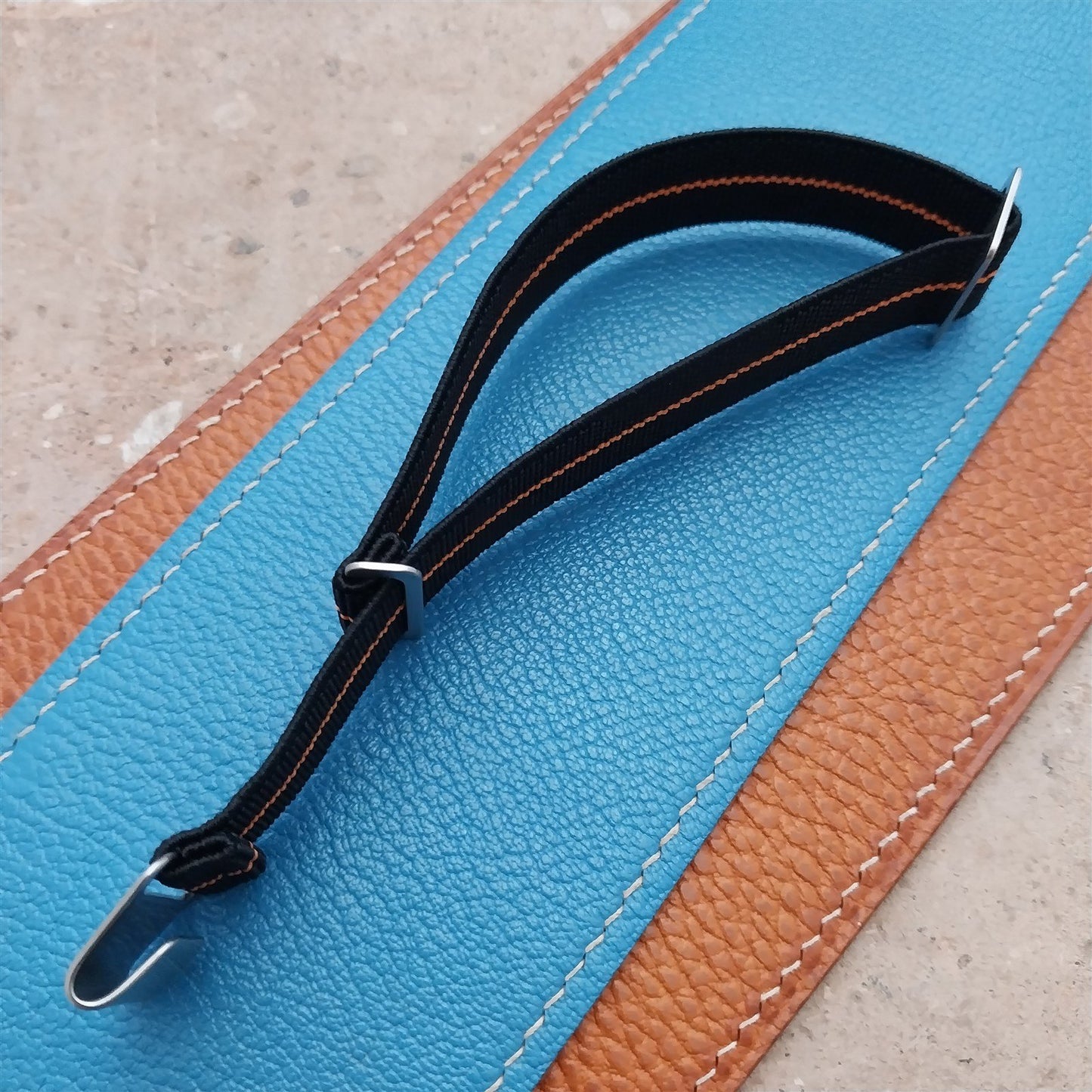 18mm Marine Nationale MN Parachute Elastic Field Watch Strap