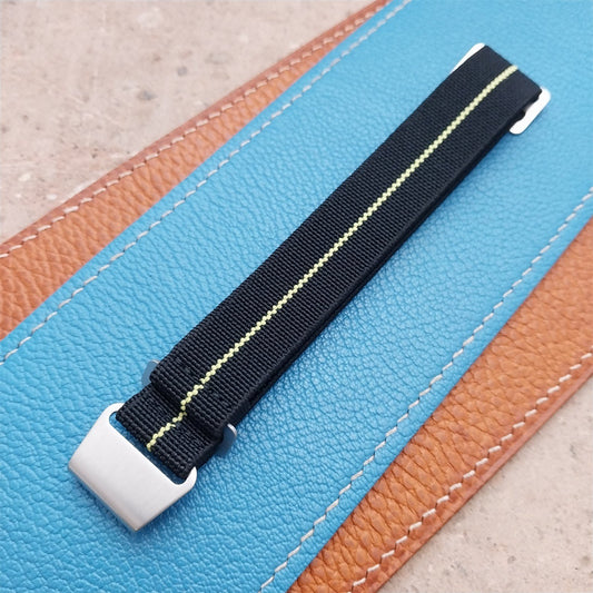 18mm Marine Nationale MN Parachute Elastic Field Watch Strap