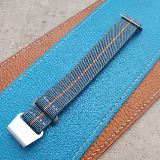 18mm Marine Nationale MN Parachute Elastic Field Watch Strap