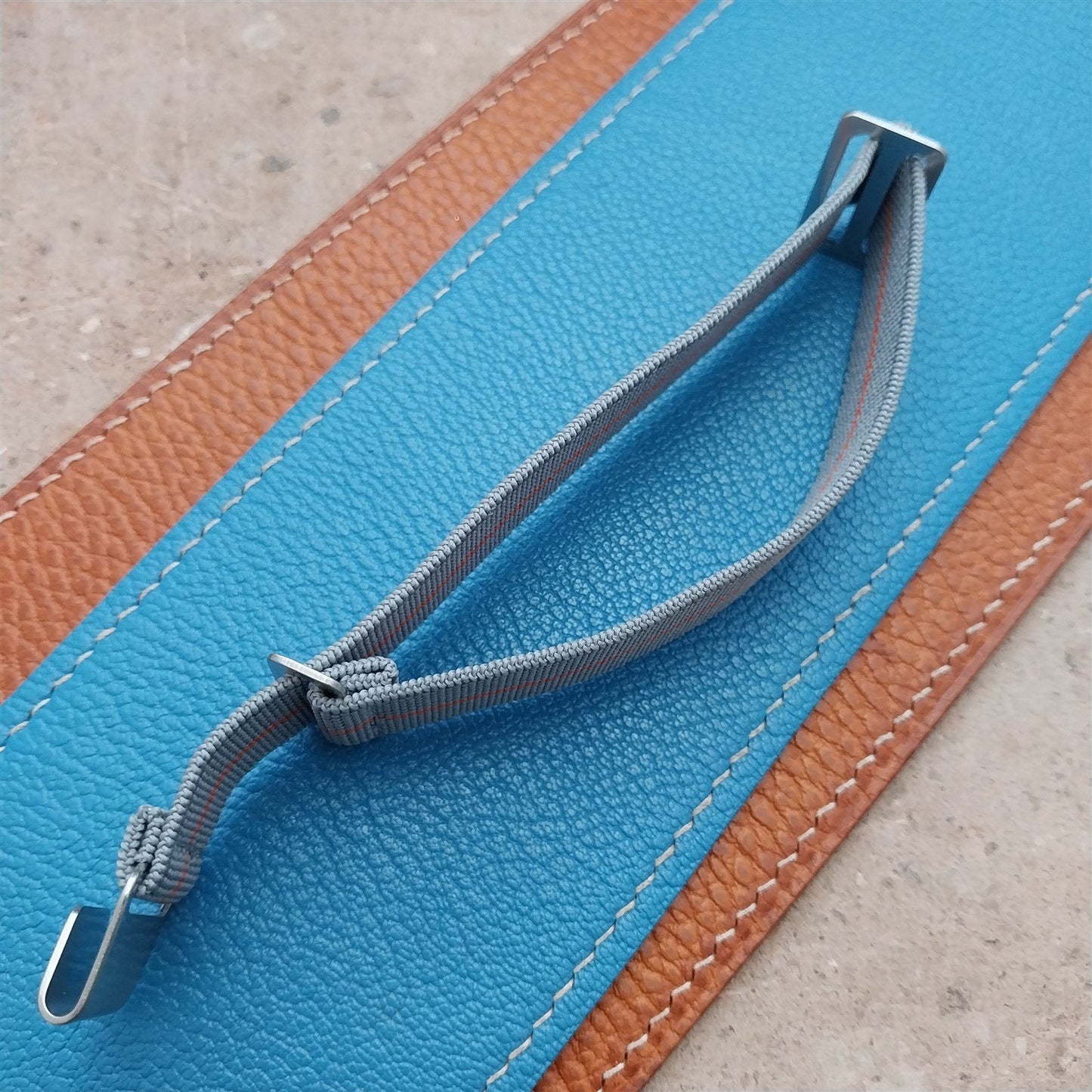 18mm Marine Nationale MN Parachute Elastic Field Watch Strap
