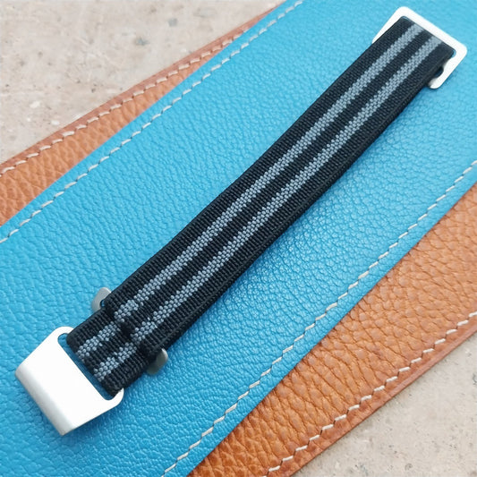 18mm Marine Nationale MN Parachute Elastic Field Watch Strap