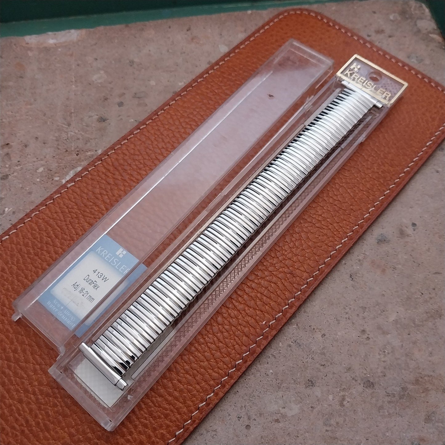 16mm 18mm 20mm Kreisler Stainless Steel Expansion Unused Vintage Watch Band