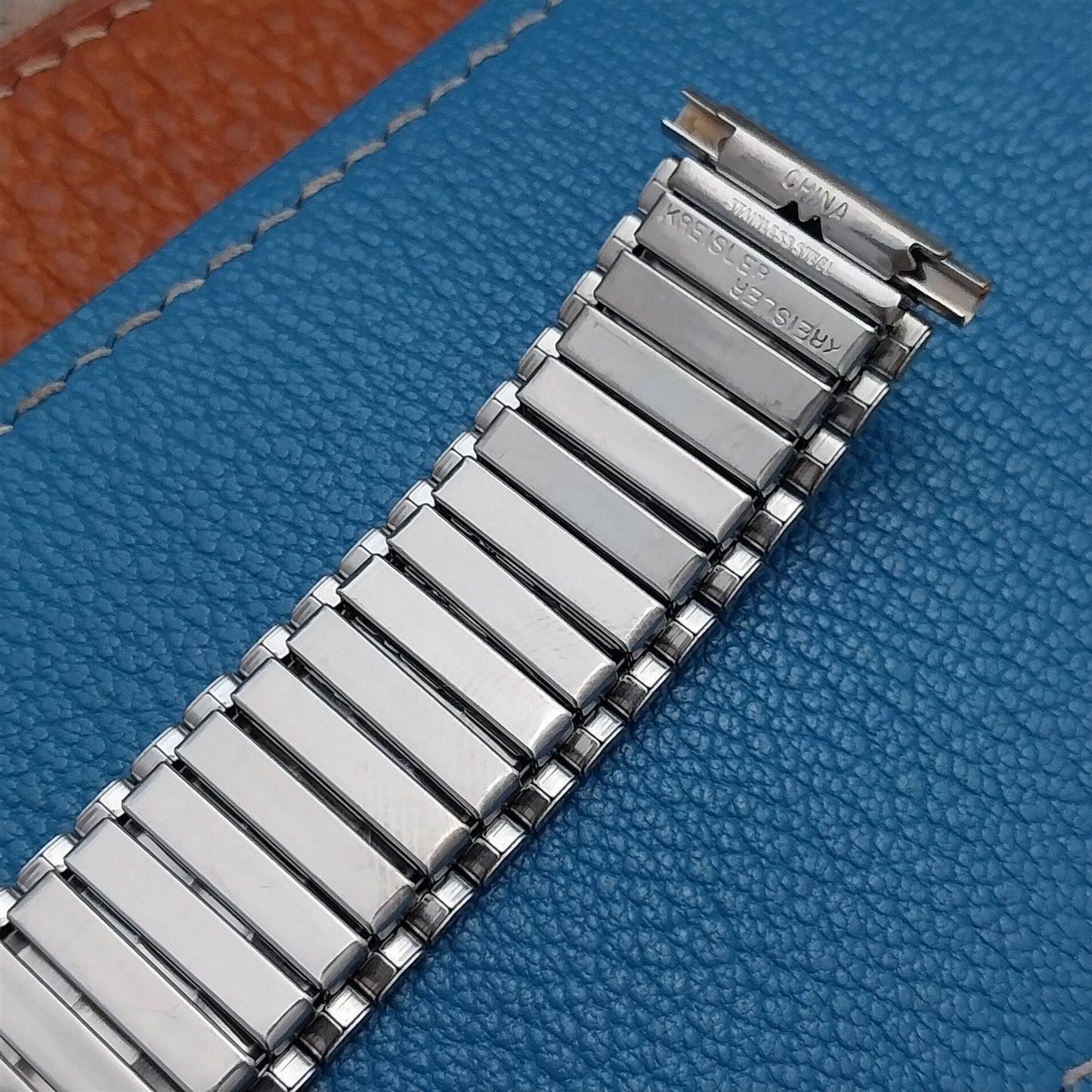 16mm 18mm 20mm Kreisler Gold-Tone Expansion Unused Vintage Watch Band