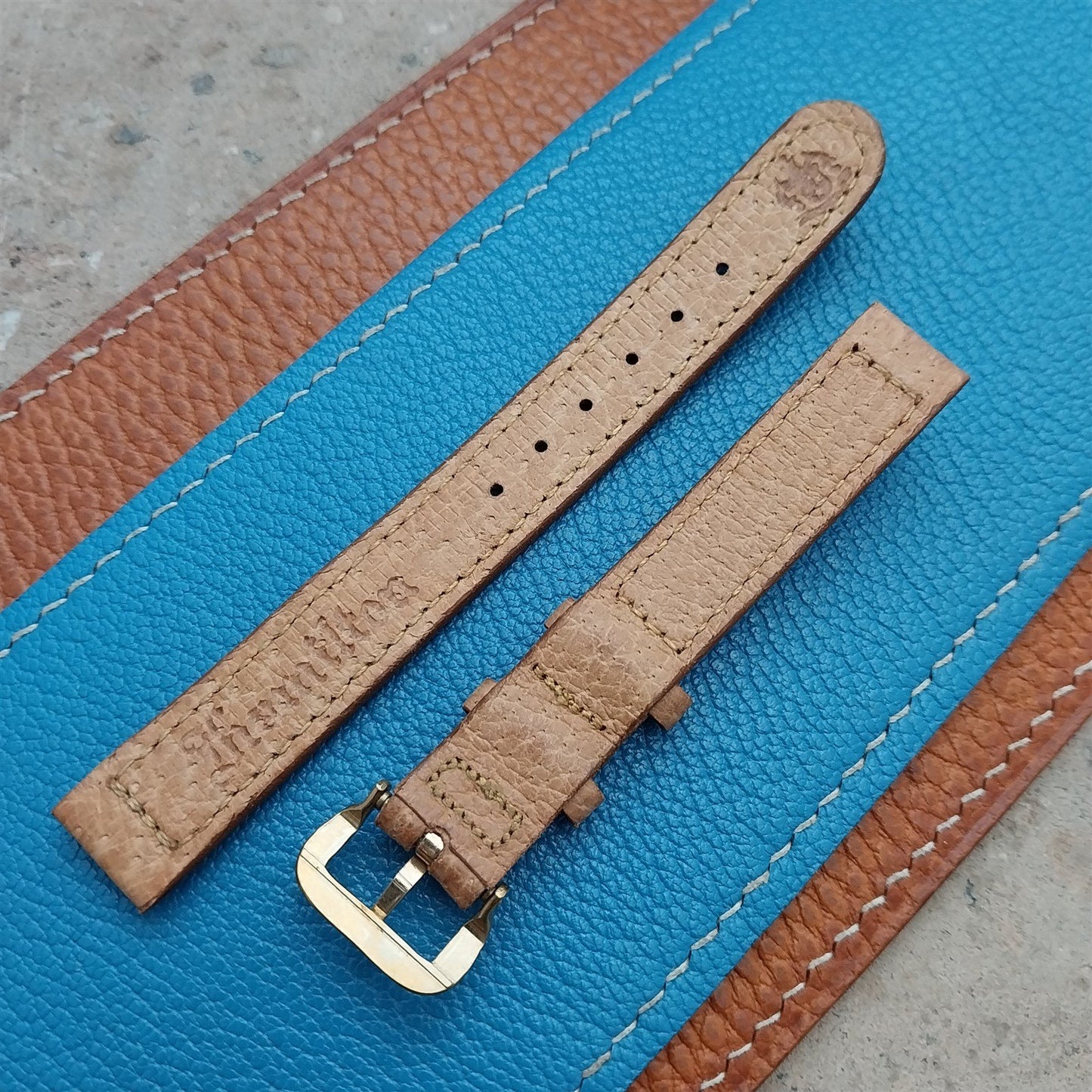 13mm Hamilton Pigskin Leather 1940s-1950s Unused Watch Strap
