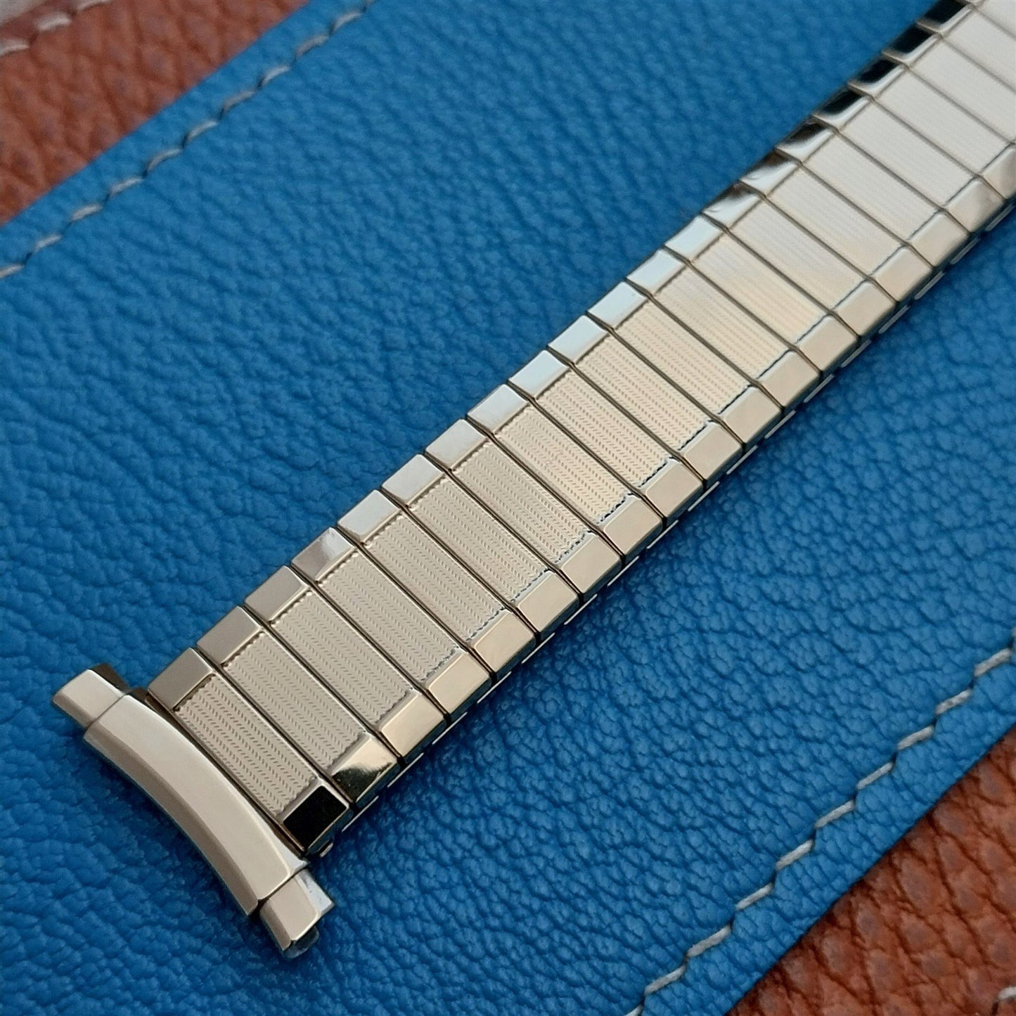 19mm 18mm 16mm Speidel Aquarius Yellow Gold Tone Unused Watch Band