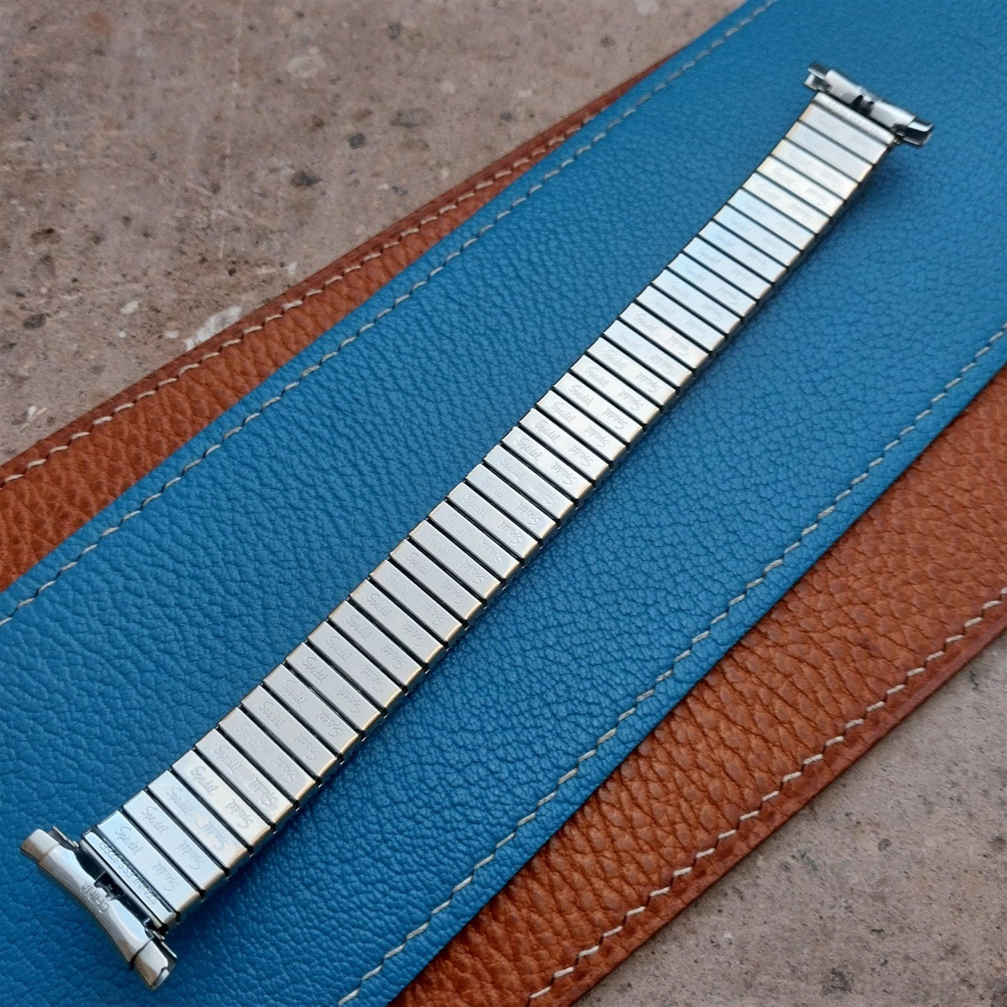 19mm 18mm 16mm Speidel Aquarius Yellow Gold Tone Unused Watch Band