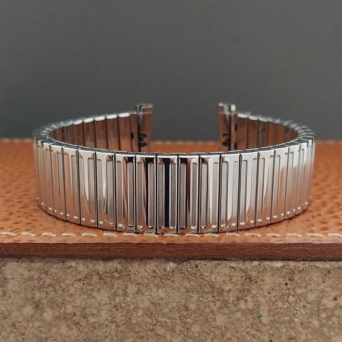 19mm 18mm 16mm Speidel Stainless Steel 1970s Twistoflex Vintage Watch Band