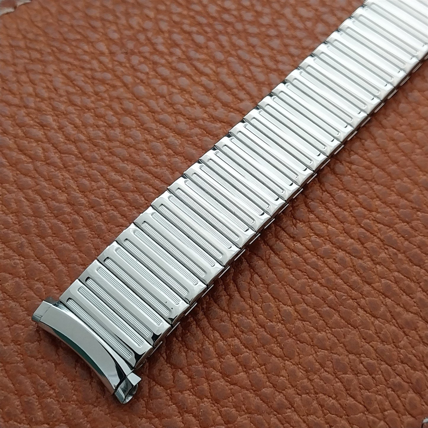 19mm 18mm 16mm Speidel Stainless Steel 1970s Twistoflex Vintage Watch Band