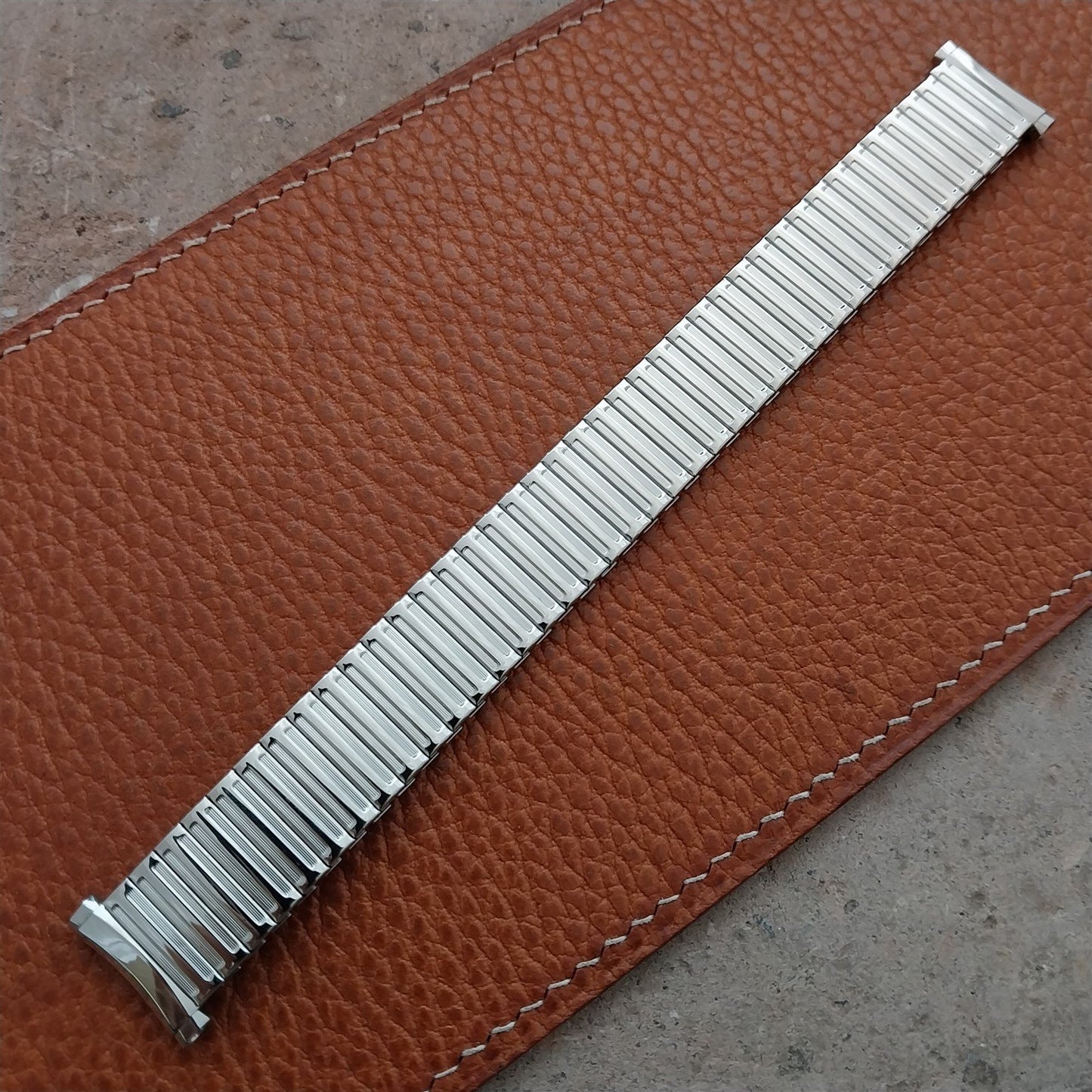 19mm 18mm 16mm Speidel Stainless Steel 1970s Twistoflex Vintage Watch Band