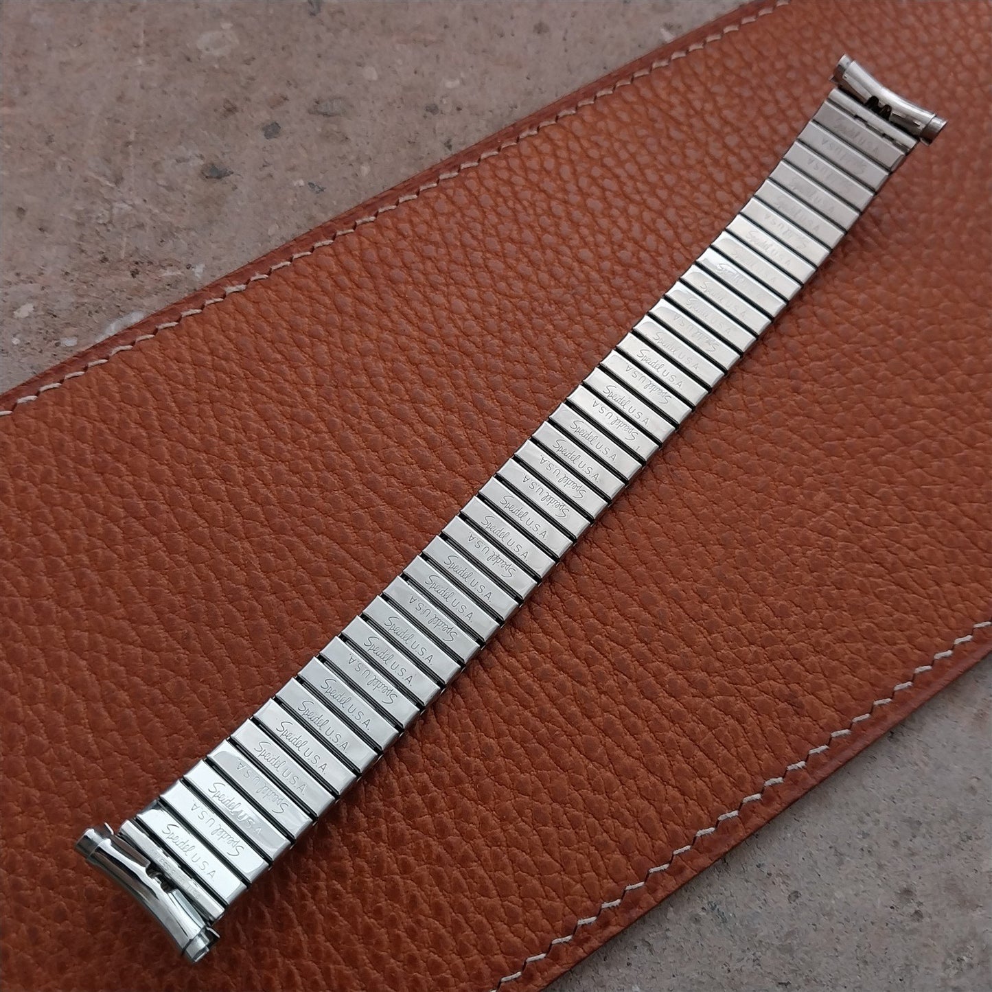 19mm 18mm 16mm Speidel Stainless Steel 1970s Twistoflex Vintage Watch Band