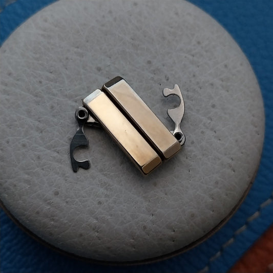 Baldwin NOS Yellow Gold Filled Vintage Watch Band Expansion Link