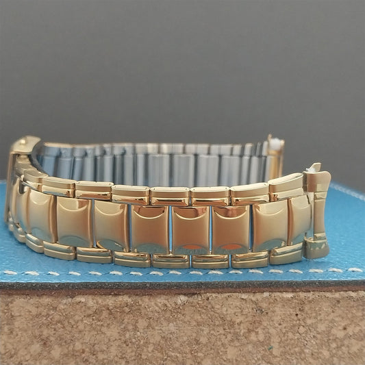 18mm Speidel Gold Tone Unused Vintage Watch Band