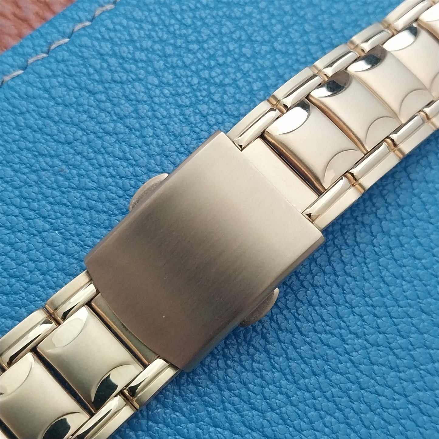 18mm Speidel Gold Tone Unused Vintage Watch Band
