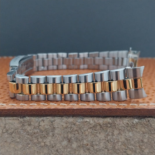 13mm Speidel Stainless & Gold-Tone President Ladies Vintage Watch Band