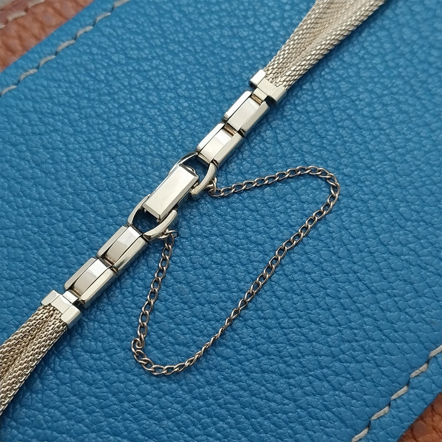 Gold-Filled Mesh Ladies Speidel NOS 1950s Vintage Cocktail Watch Band