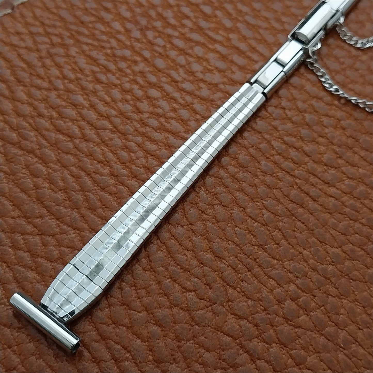 Vintage Ladies White Gold RGP Bear 1/2" Vintage Cocktail Watch Band