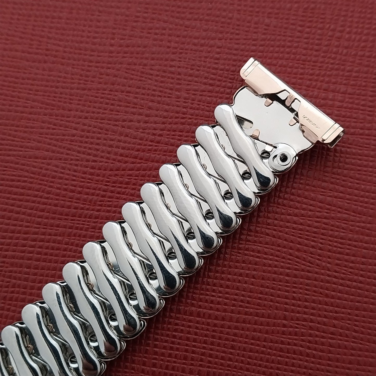 1950s Bellavance Rose Gold-Fill Stretch NOS Unused Vintage Watch Band