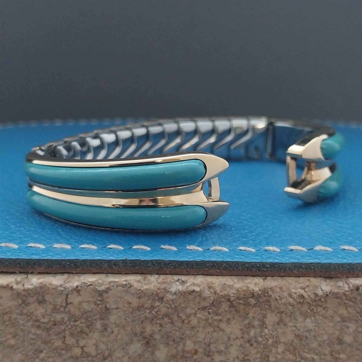 Gold-Filled Elsa Schiaparelli Kreisler Unused Vintage Cocktail Watch Band